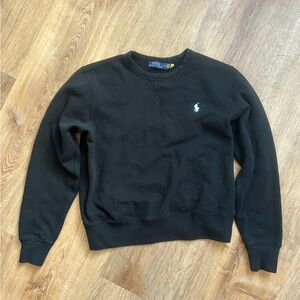 Ralph Lauren Classic Black Crewneck Sweater